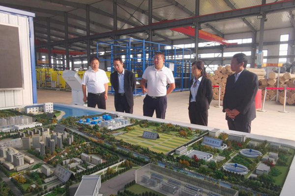 陜西航天建設(shè)集團(tuán)有限公司總經(jīng)理、黨委副書(shū)記謝明娟率隊(duì)赴遼寧一諾環(huán)保產(chǎn)業(yè)集團(tuán)開(kāi)展考察調(diào)研工作